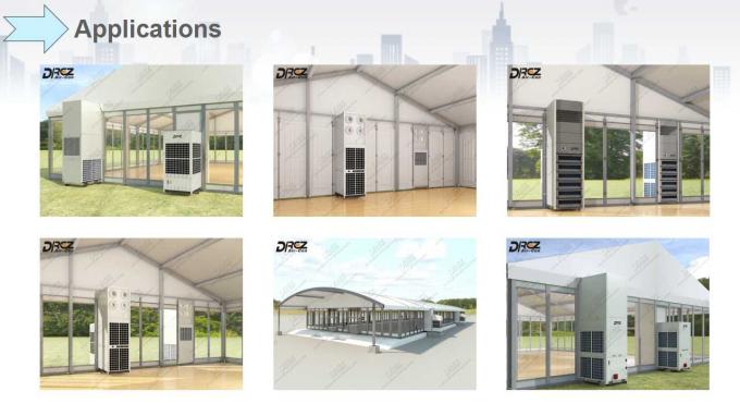 Condizionatore d'aria industriale pronto per l'uso della tenda per i grandi corridoi della tenda foranea di evento