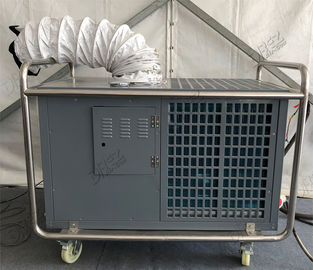 Porcellana Il refrigerante di R417A ha canalizzato il condizionatore d'aria della tenda, 5 CA all'aperto portatile di evento di tonnellata 5HP fornitore