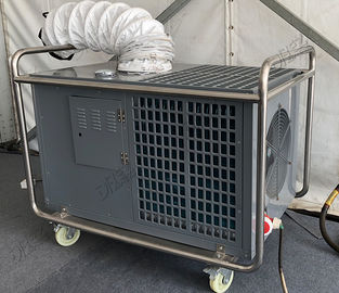 Porcellana Condizionatore d'aria portatile di dimensione industriale, dispositivo di raffreddamento portatile termoresistente della tenda da 8 tonnellate fornitore